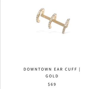 Uncommon James DOWNTOWN Ear Cuff retails $69